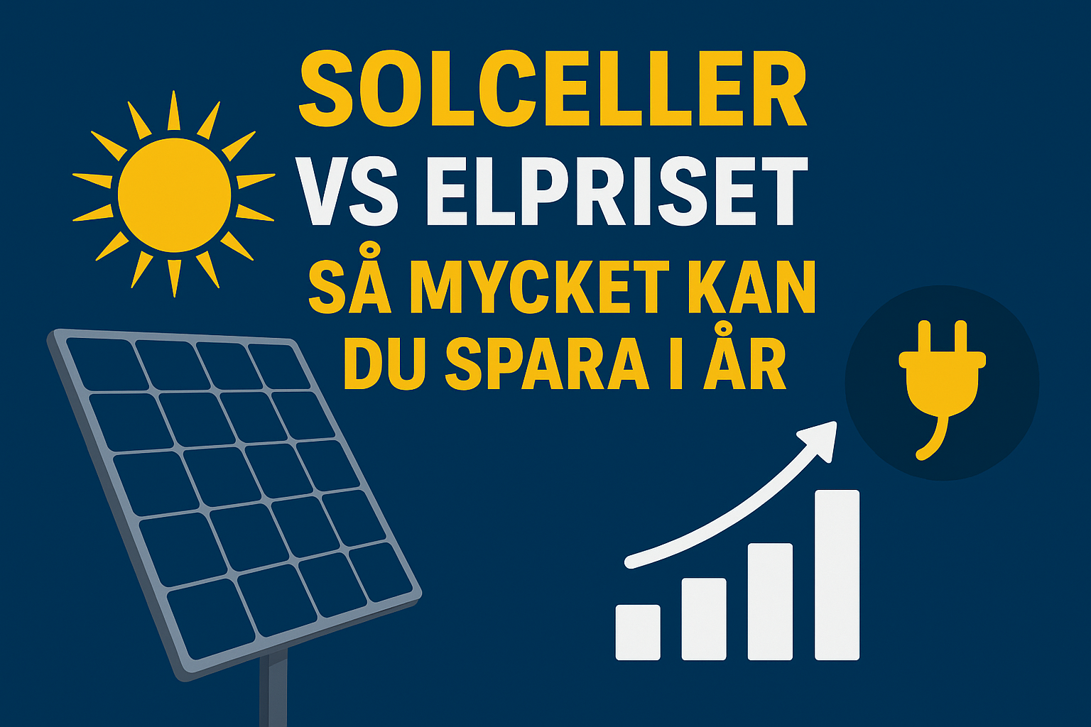 Solceller vs elpriset